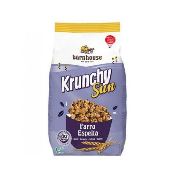 CRUNCHY SUN ESPELTA SIN AZUCAR BIO 375GR (BARNHOUSE)