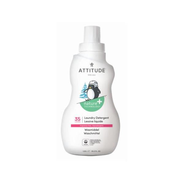 DETERGENTE LIQUIDO SIN PERFUME SENSIBLES ECO 1,05L (ATTITUDE)