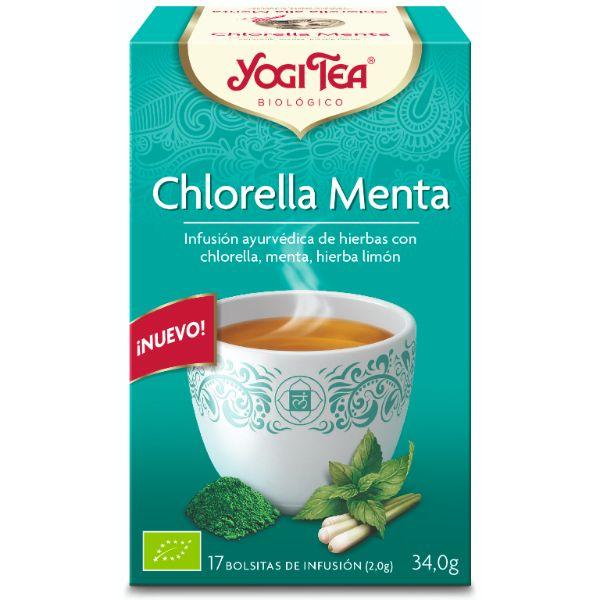 YOGI TEA CHLORELLA MENTA BIO 17 BOLSAS 34GR