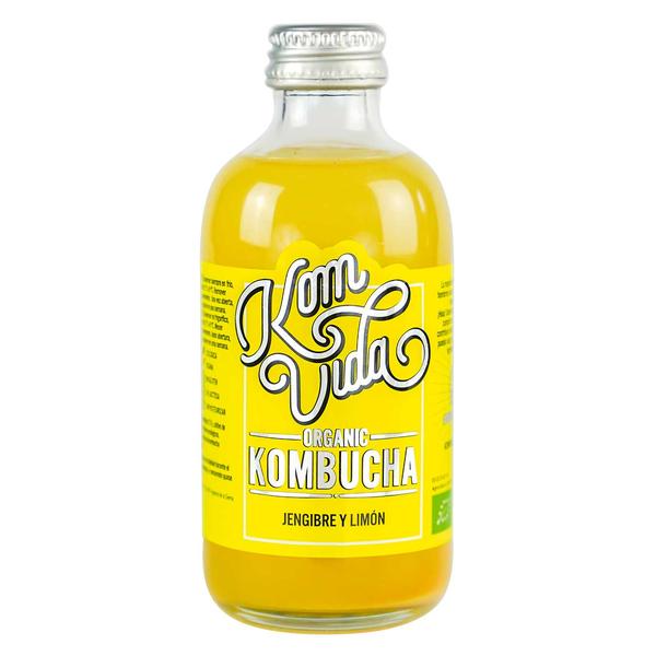 KOMVIDA KOMBUCHA JENGIBRE LIMON BIO 250ML