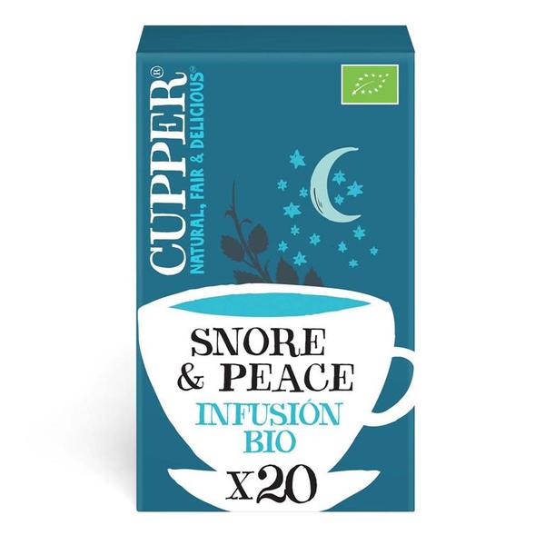 INFUSION SNORE & PEACE BIO 20 FILTROS 30G CUPPER