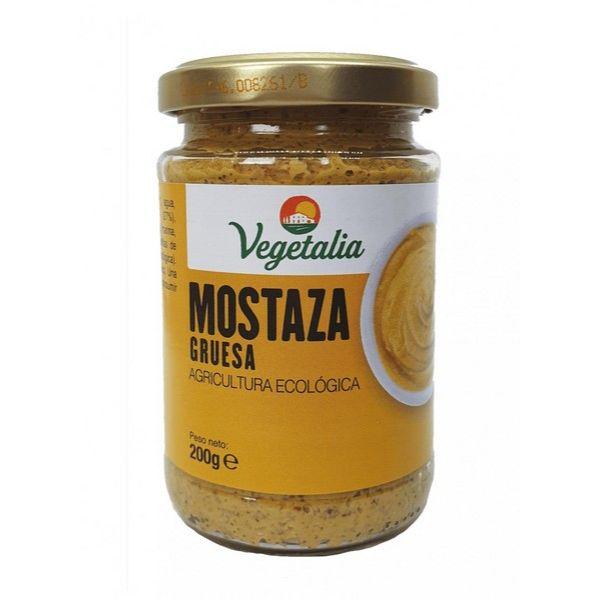 MOSTAZA GRUESA BOTE VIDRIO BIO 200GR. (VEG)