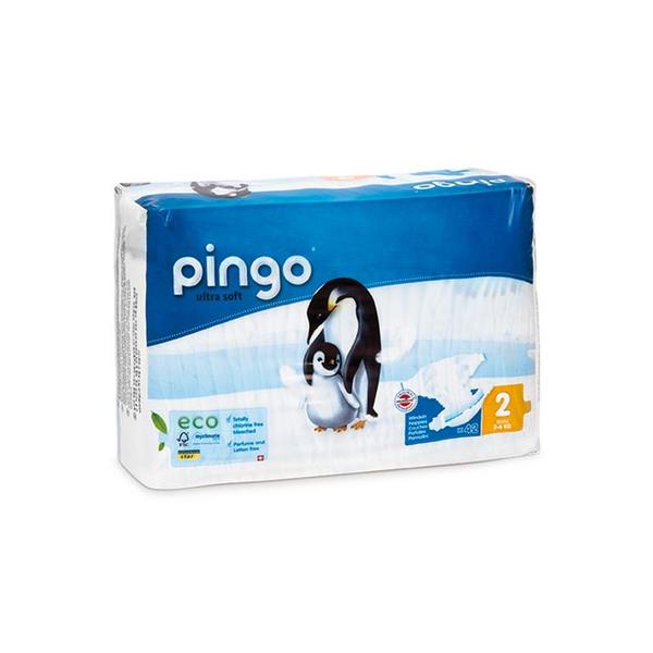 PAÑALES T2 3-6KG BIO 42UDS (PINGO)