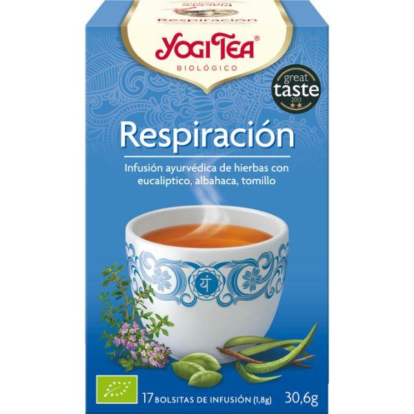 YOGI TEA RESPIRACION BIO 17 BOLSAS 30,6GR