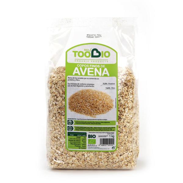 COPOS AVENA FINOS INTEGRAL BIO 1KG (TOO BIO)