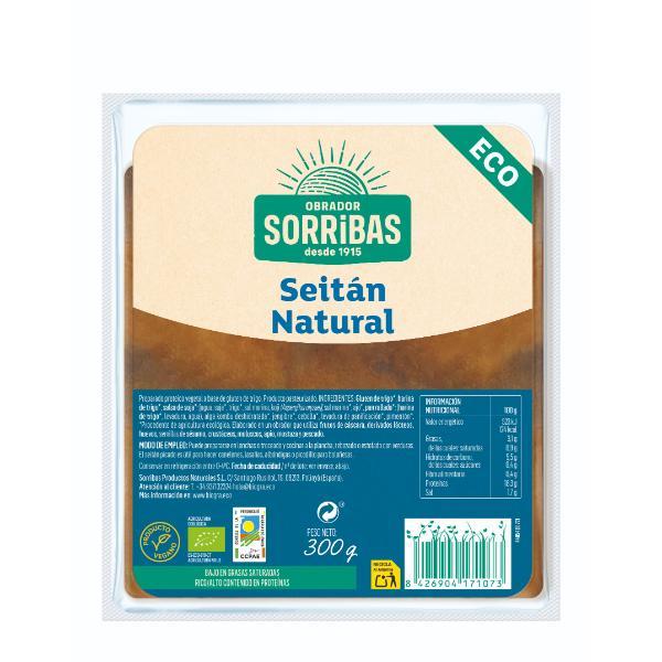 SEITAN BIO 300GR VEGANO (SORRIBAS)