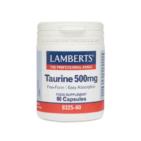 TAURINA 500MG.60CAP.