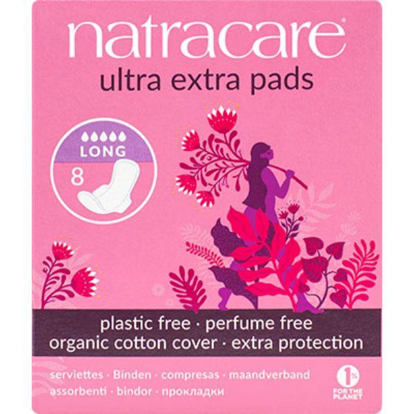 COMPRESA LARGA ALAS EXTRA (4/5) ECO 8UD (NATRACARE)