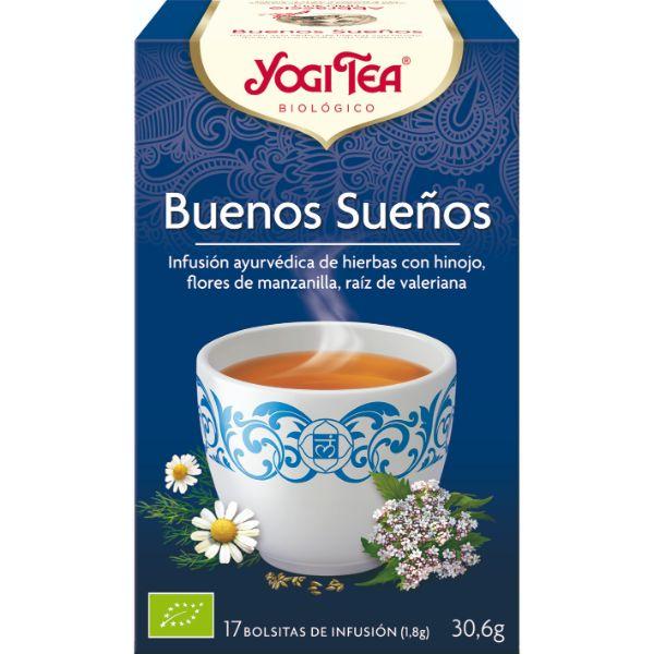 YOGI TEA BUENOS SUEÑOS BIO 17 BOLSAS 30,6GR