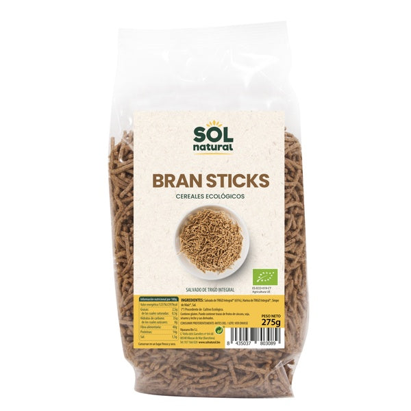 BRAN STICKS C/SALVADO BIO 275GR (SOL)