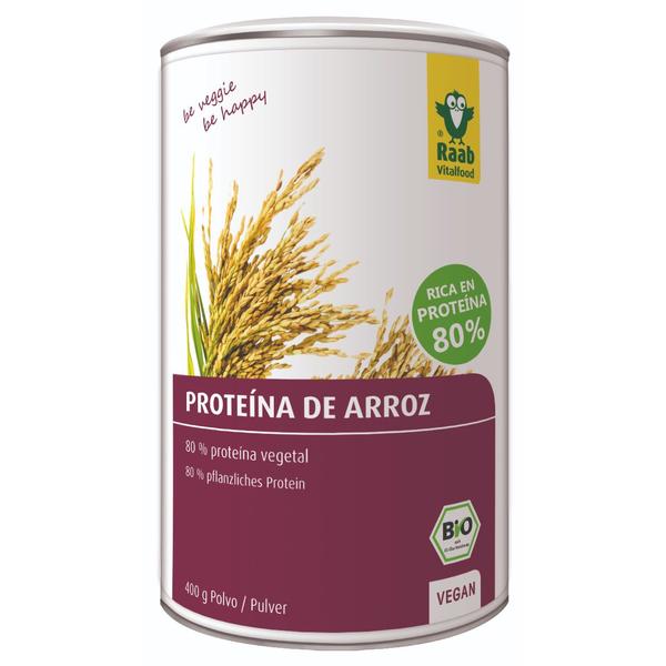 PROTEINA (80%) ARROZ BIO. 400GR RAAB