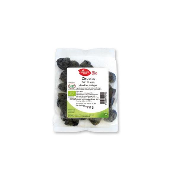 CIRUELAS SIN HUESO BIO.250GR. (GRA)