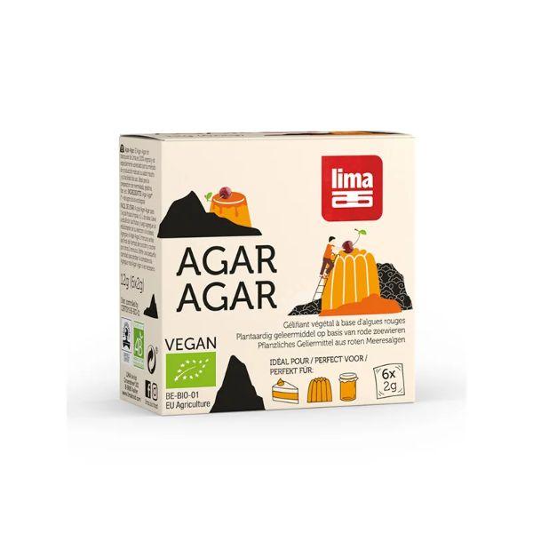 AGAR AGAR BIO (6X2G) 12 GR LIMA