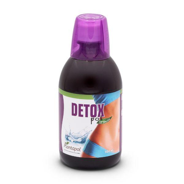 DETOXPOL CON STEVIA (RAB.NEGRO) 500ML (P.POL)