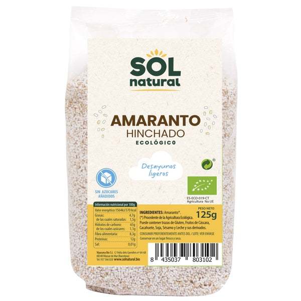 AMARANTO HINCHADO BIO 125GR (SOL)