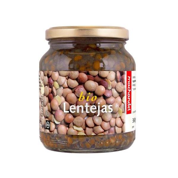 LENTEJAS BIO TARRO 370ML (MACHANDEL)