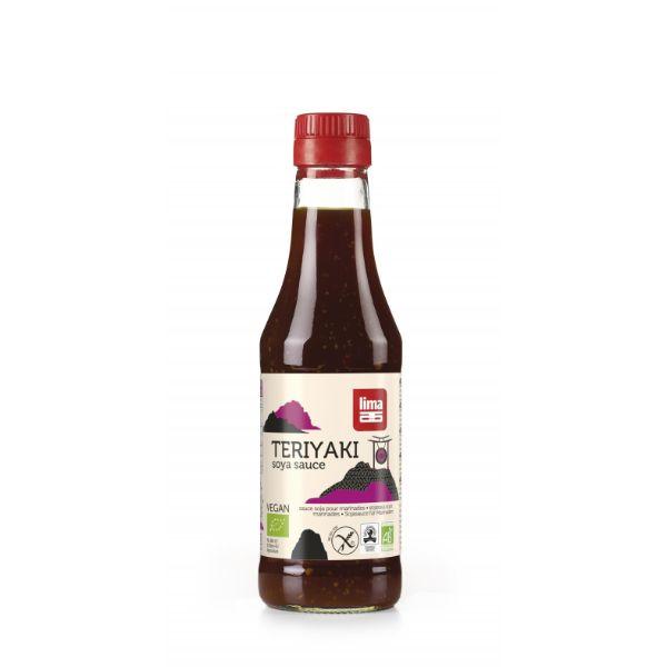 SALSA TERIYAKI BIO SIN GLUTEN 250ML (LIMA)