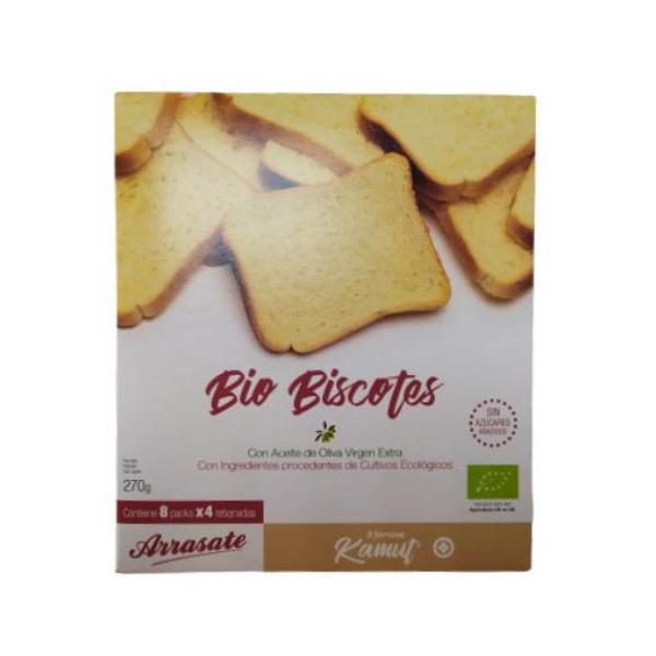 BISCOTES KAMUT BIO 270GR (ARRASATE)