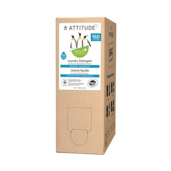 GRAN FORMATO DETERGENTE LIQUIDO FLORES ECO 4L BIB (ATTITUDE)