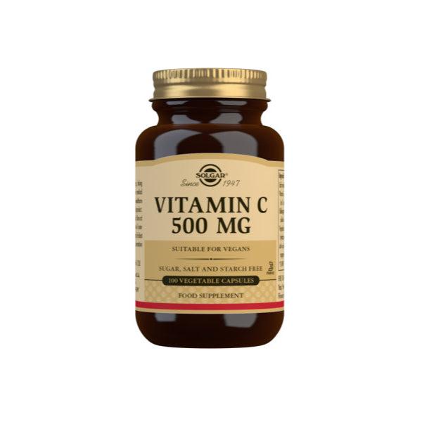 VITAMINA C 500 MG 100 CAPSULAS  (SOLGAR)