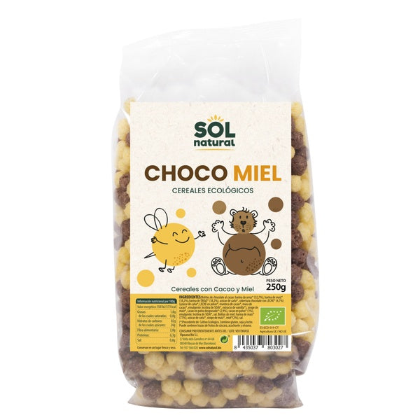 BOLITAS CHOCO MIEL BIO 250GR (SOL)