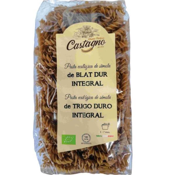 ESPIRALES DE TRIGO INTEGRAL BIO 500GR (CASTAGNO)