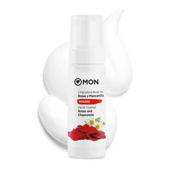 MOUSSE FACIAL ROSAS-MANZANILLA 150ML. (MON)