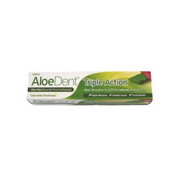 PASTA DIENTES ALOE DENT ORIGINAL TRIPLE ACCION 100ML (OPTIMA)