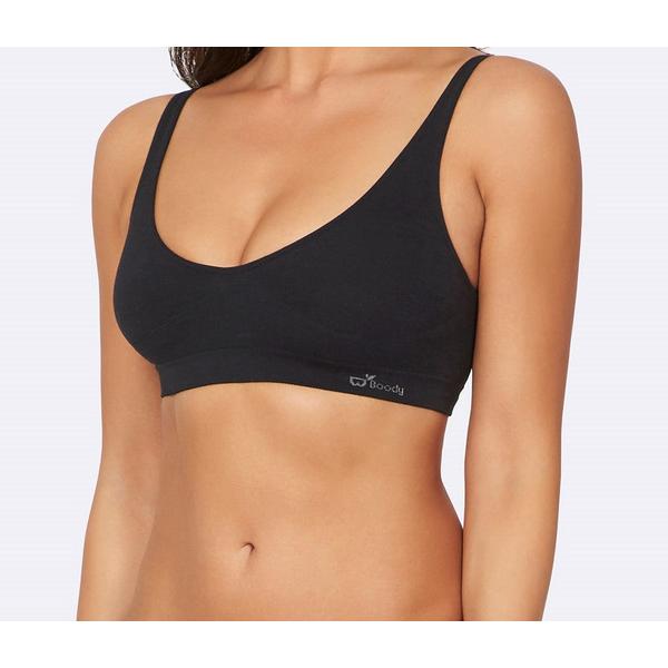 SUJETADOR SPORT NEGRO L ECO BAMBU BOODY