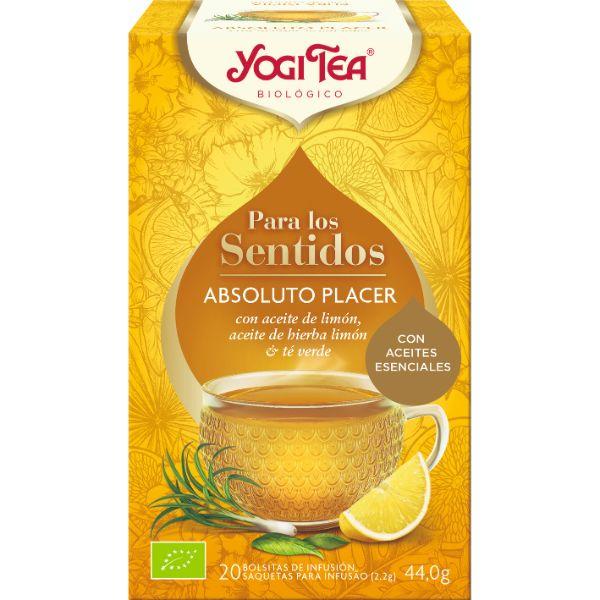 YOGI TEA ABSOLUTO PLACER (SENTIDOS) BIO 20BOLx42G