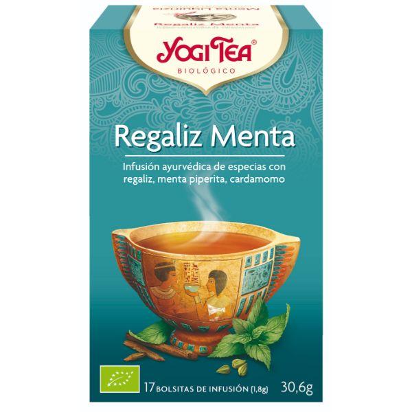 YOGI TEA REGALIZ MENTA BIO 17 BOLSAS 30,6GR