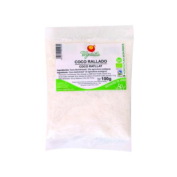 COCO RALLADO BIO. 100GR. (VEGETALIA)