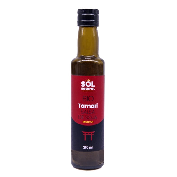 TAMARI SALSA SOJA BIO 250 ML. (SOL)