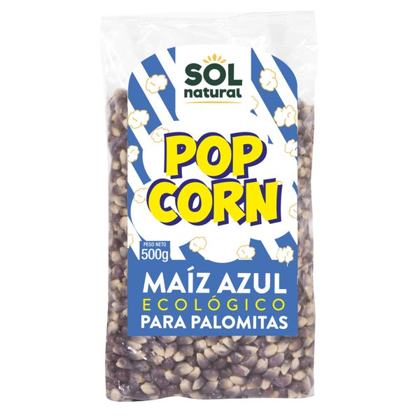 MAIZ AZUL PARA PALOMITAS BIO 500 G.(SOL)