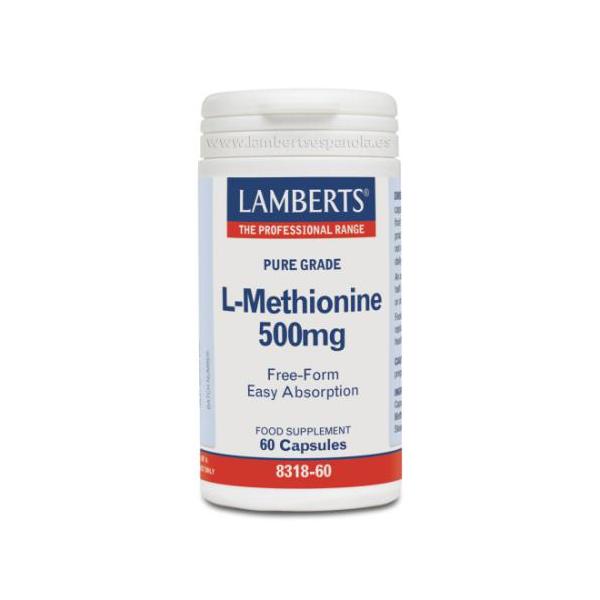 L-METIONINA 500MG.60CAP.