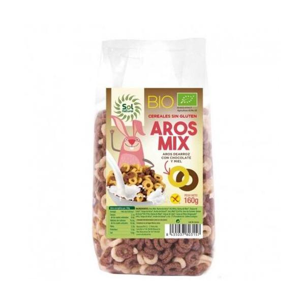 AROS CHOCO-MIEL S/GLUT.BIO 160G. (SOL)