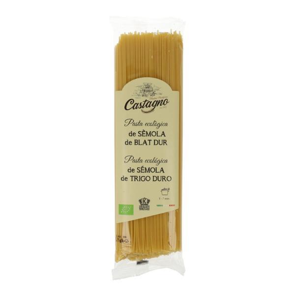 ESPAGUETI DE TRIGO BLANCO BIO 500GR (CASTAGNO)