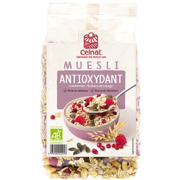 MUESLI ANTIOXIDANTE CELNAT BIO 375G. (VEG)