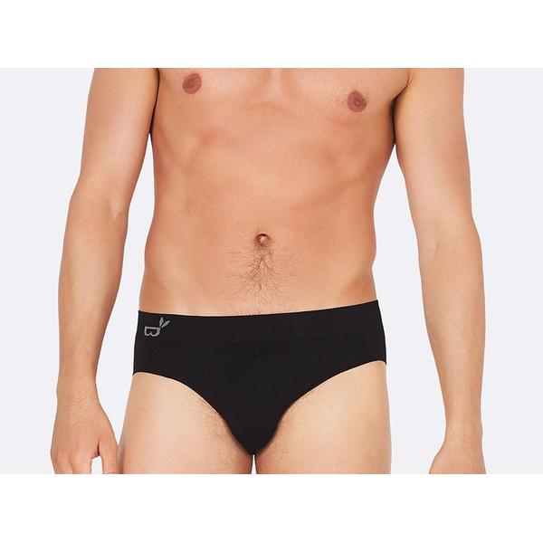 SLIP HOMBRE NEGRO XL ECO BAMBU BOODY