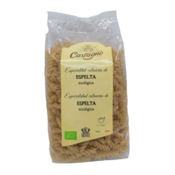 ESPIRALES DE ESPELTA BLANCA BIO 500GR (CASTAGNO)