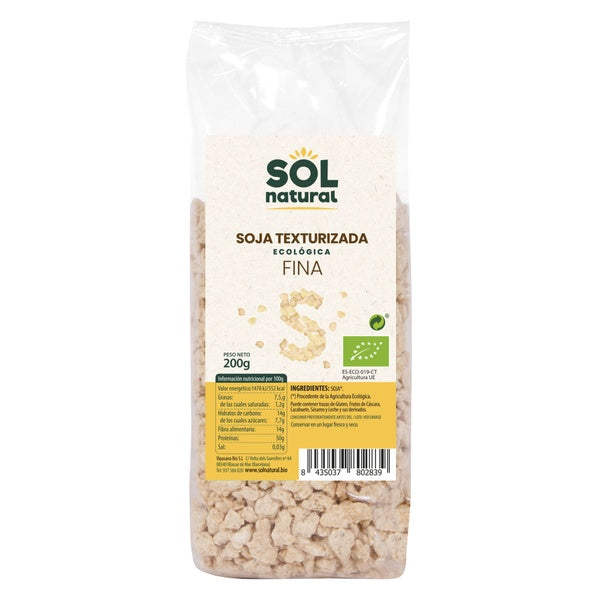 SOJA TEXTURIZADA FINA BIO 200 GR (SOL)