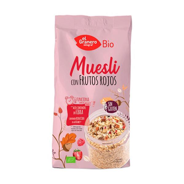 MUESLI AVENA FR.ROJOS S/GLUT.BIO 375G (GRA)