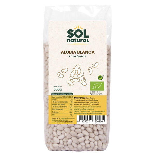 ALUBIA BLANCA BIO 500GR (SOL)