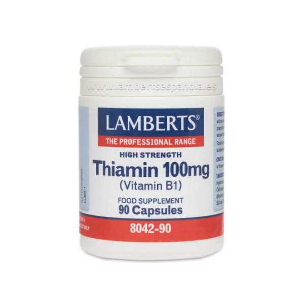 VITAMINA B-1 (TIAMINA) 100MG.90CAP. (LAMB)