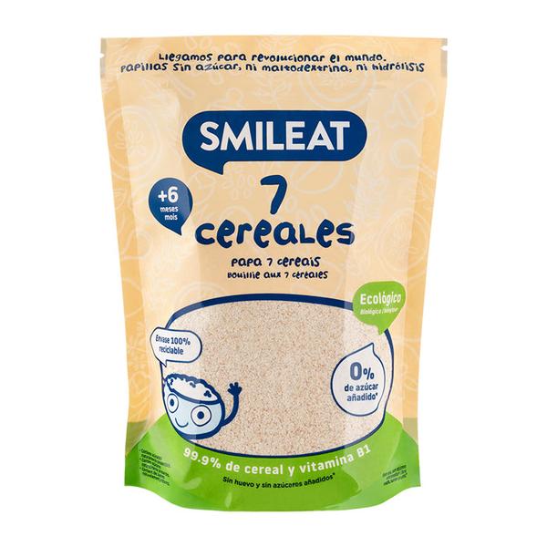 PAPILLA 7 CEREALES (+6M) BIO 200 GR. SMILEAT