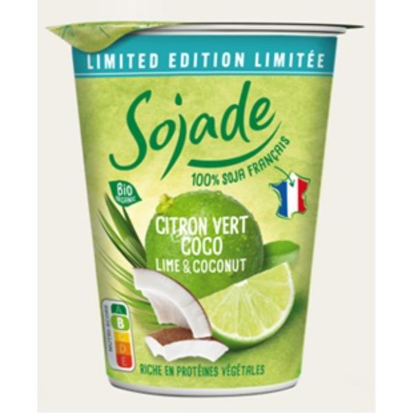 POSTRE DE SOJA LIMA Y COCO BIO 400GR (SOJADE)
