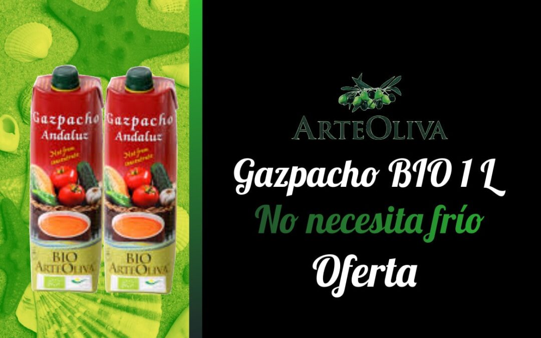 Oferta Gazpacho Bio de Arteoliva